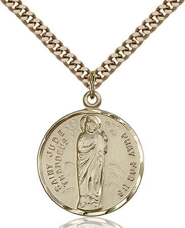 Gold Filled St. Jude Pendant 0701JGF/24G