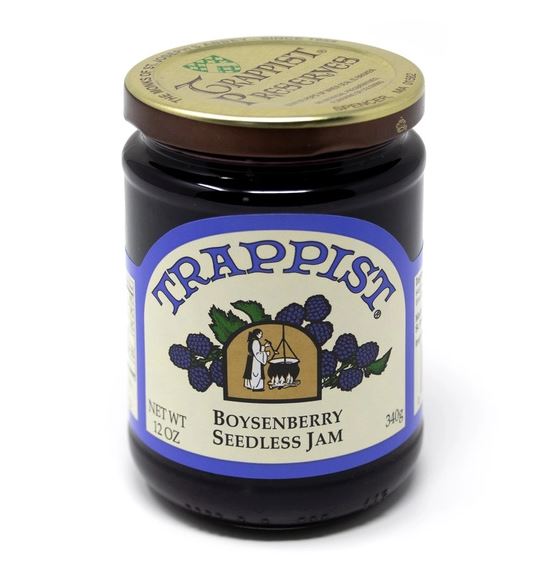 Trappist Boysenberry Seedless Jam 12 oz