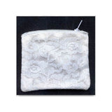 Chantilly Lace Rosary Case with Zipper Closure