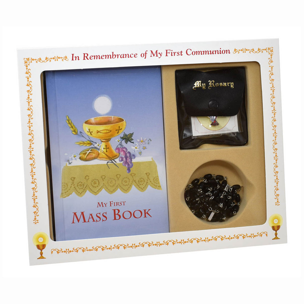 Classic Communion Gift Set in Blue 808/56B