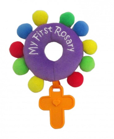 My First Rosary Purple Plush