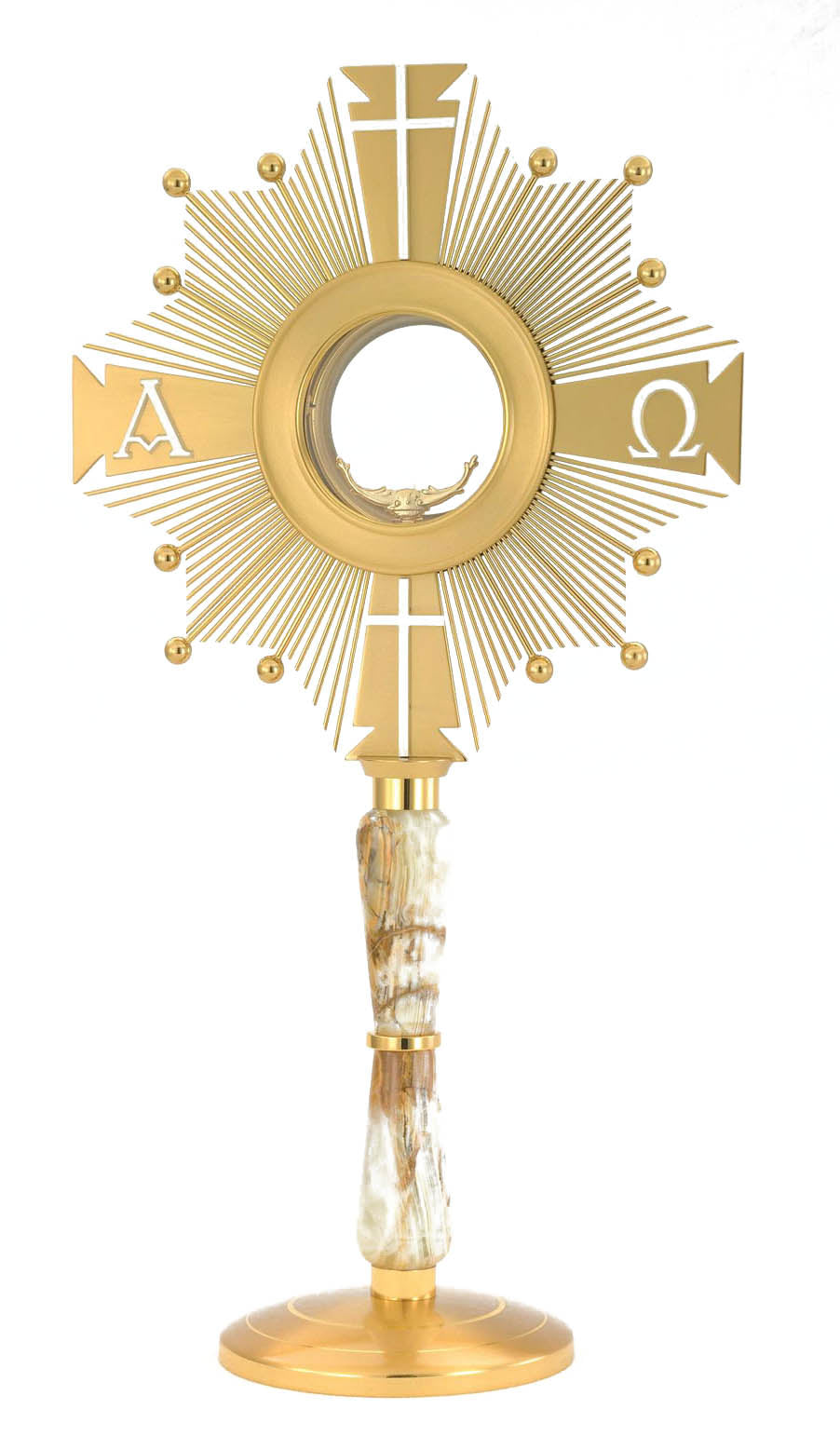 Alpha Omega Monstrance 2014G  -  21 inches in height