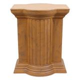 Indoor Statue Pedestal 29 inch - shown in Flat White Finish