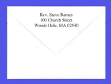 Holy Family Personalized Christmas Mass Cards - 50 ct.