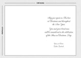 Holy Family Personalized Christmas Mass Cards - 50 ct.