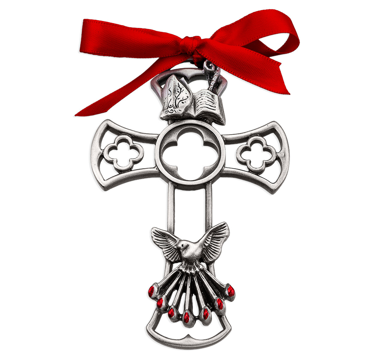 Holy Spirit Confirmation Genuine Pewter Cross 2091-657