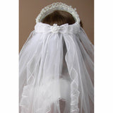 Allison Deluxe First Communion Crown Veil
