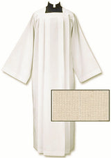 Monks Cloth Square Neck Alb no. 4222