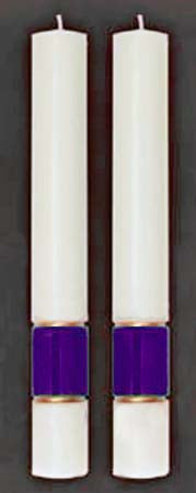 Gloria Complementing Altar Candles - All Sizes & Colors