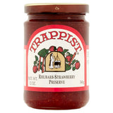 Trappist Rhubarb-Strawberry Preserves 12 oz