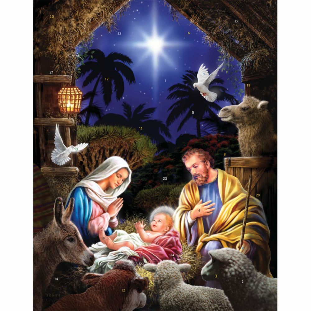 Heaven's Light Large Advent Calendar