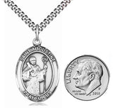 St. Augustine Medal 8007SS