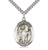 St. Richard Medal 8093SS/18S