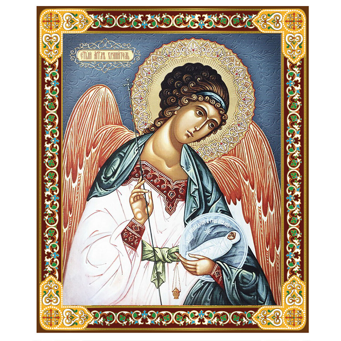 Mini Icon Guardian Angel w Baby