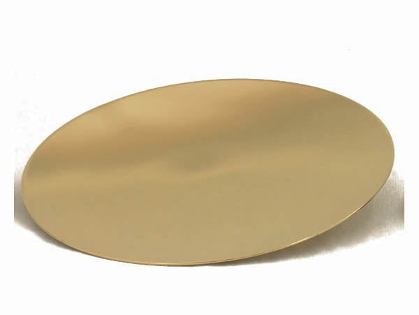 7 inch Gold Lined Scale Paten with Silver Plate Back  - no. 377S