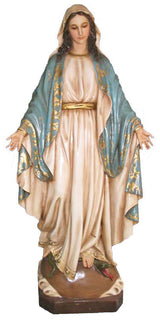55 inch Our Lady of Grace Full Color Statue no. 3552