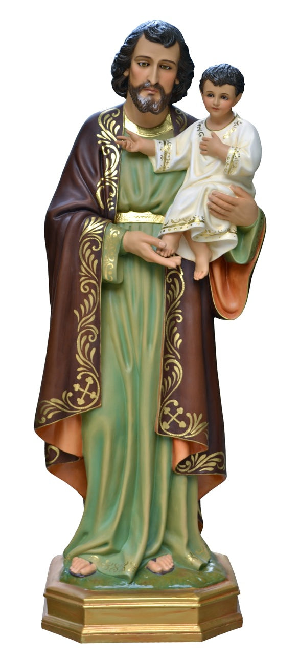 54 inch Saint Joseph Full Color Statue no. 7529
