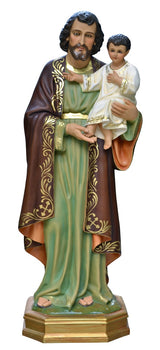 54 inch Saint Joseph Full Color Statue no. 7529