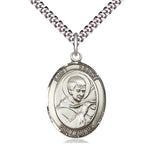 St. Robert Bellarmine Sterling Silver Medal 8096SS/18S