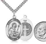 St. Benedict Sterling Silver Medal 8008SS/18S