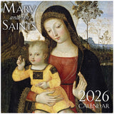 2026 Mary and the Saints Wall Calendar