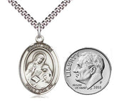St. Ann Sterling Silver Medal 8002SS/18S