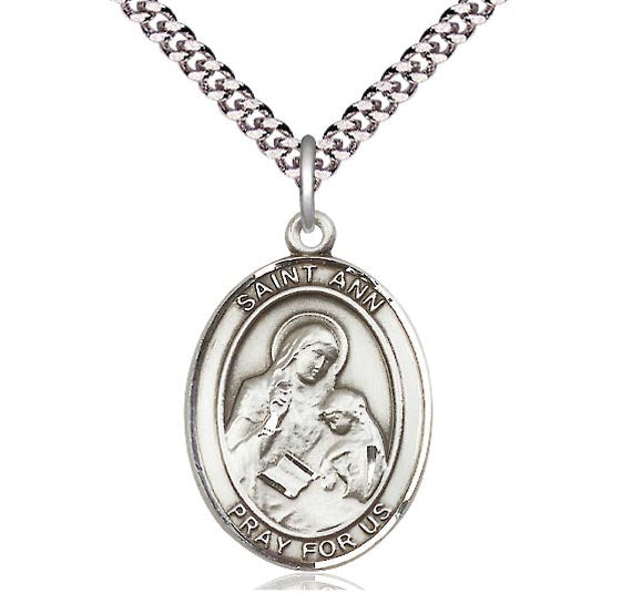 St. Ann Sterling Silver Medal 8002SS/18S