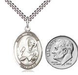 St. Andrew Sterling Silver Medal 8000SS/18S