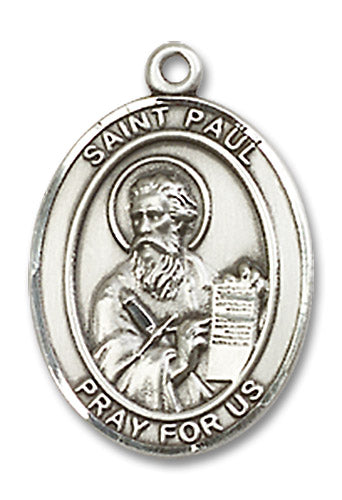 St. Paul Sterling Silver Medal 8086SS/18S