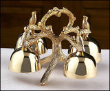 4 Bell Brass Sanctuary Hand Bells no.H-25