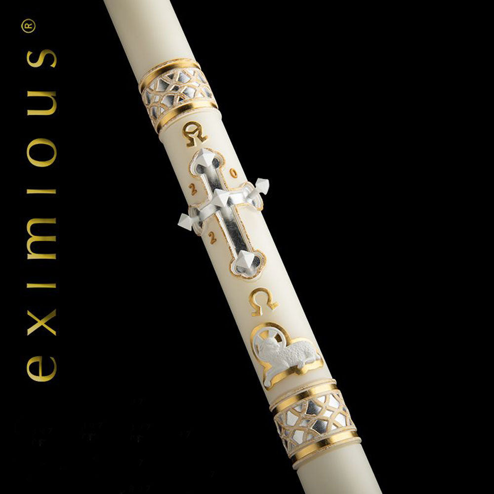 Merciful Lamb Paschal Candles - All Sizes - from Eximious