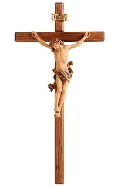 25 inch Leonardo Crucifix with Resin Color Corpus