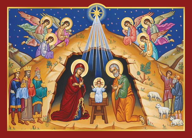 O Holy Night Icon Boxed Christmas Cards