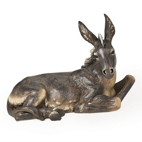 Full Color Donkey for 38 inch scale Nativity - no. 34984