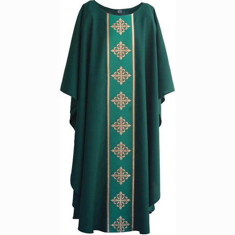 Classic Fleur de lis Cross Chasuble 3240
