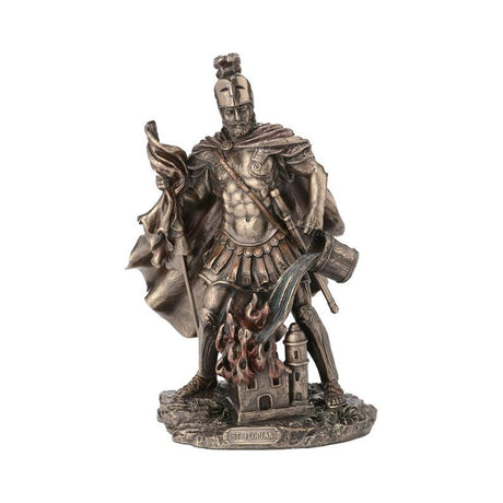 Saint Florian Statue in Cold-cast Bronze