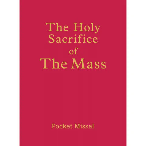 Latin Mass Pocket Missal