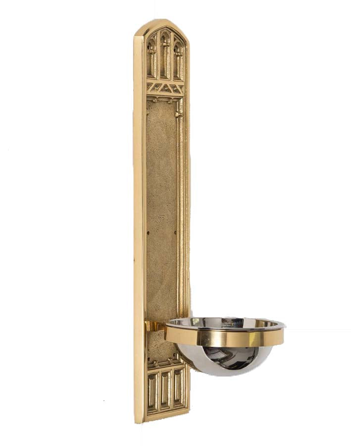 Gothic Style Wall Mount Holy Water Font H-194