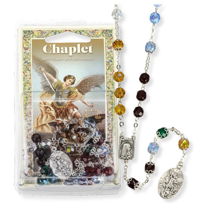 St. Michael the Archangel Chaplet with Card 092X