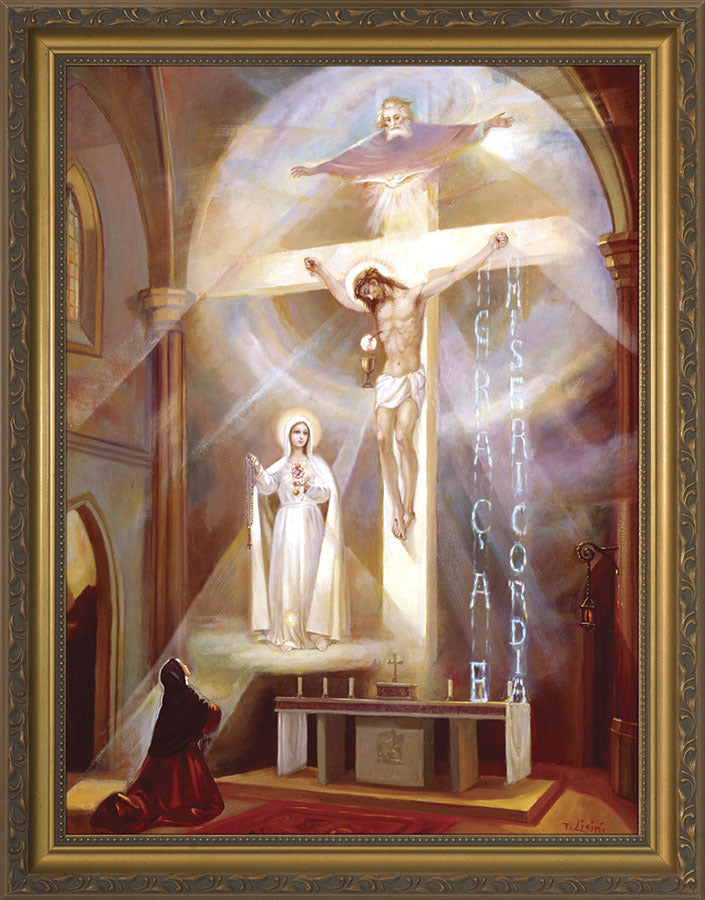 Last Vision of Fatima Framed