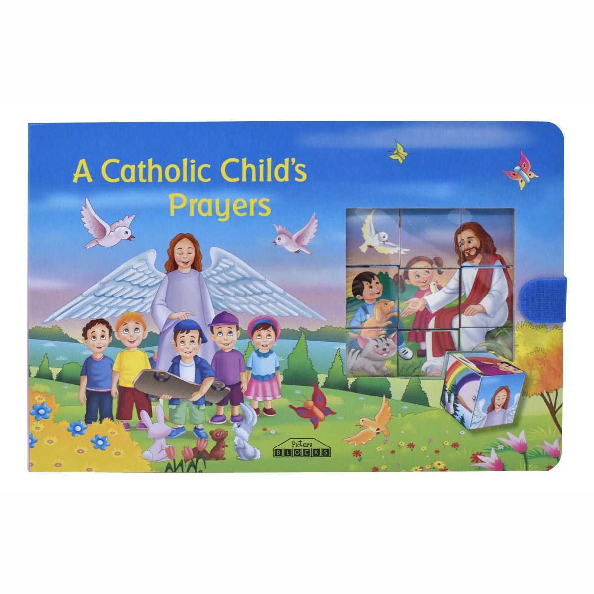 A Catholic Child's Prayers Picture Block Book