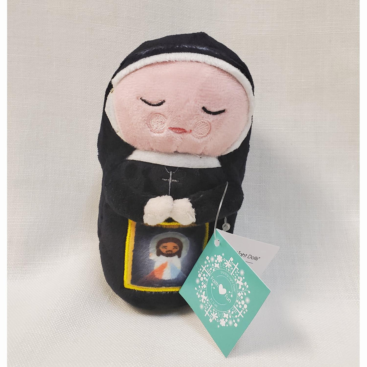 Mini St Marie Faustina Plush Shining Light Doll