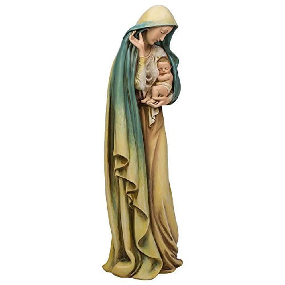 Renaissance Madonna and Child Statue 18 inch 11368