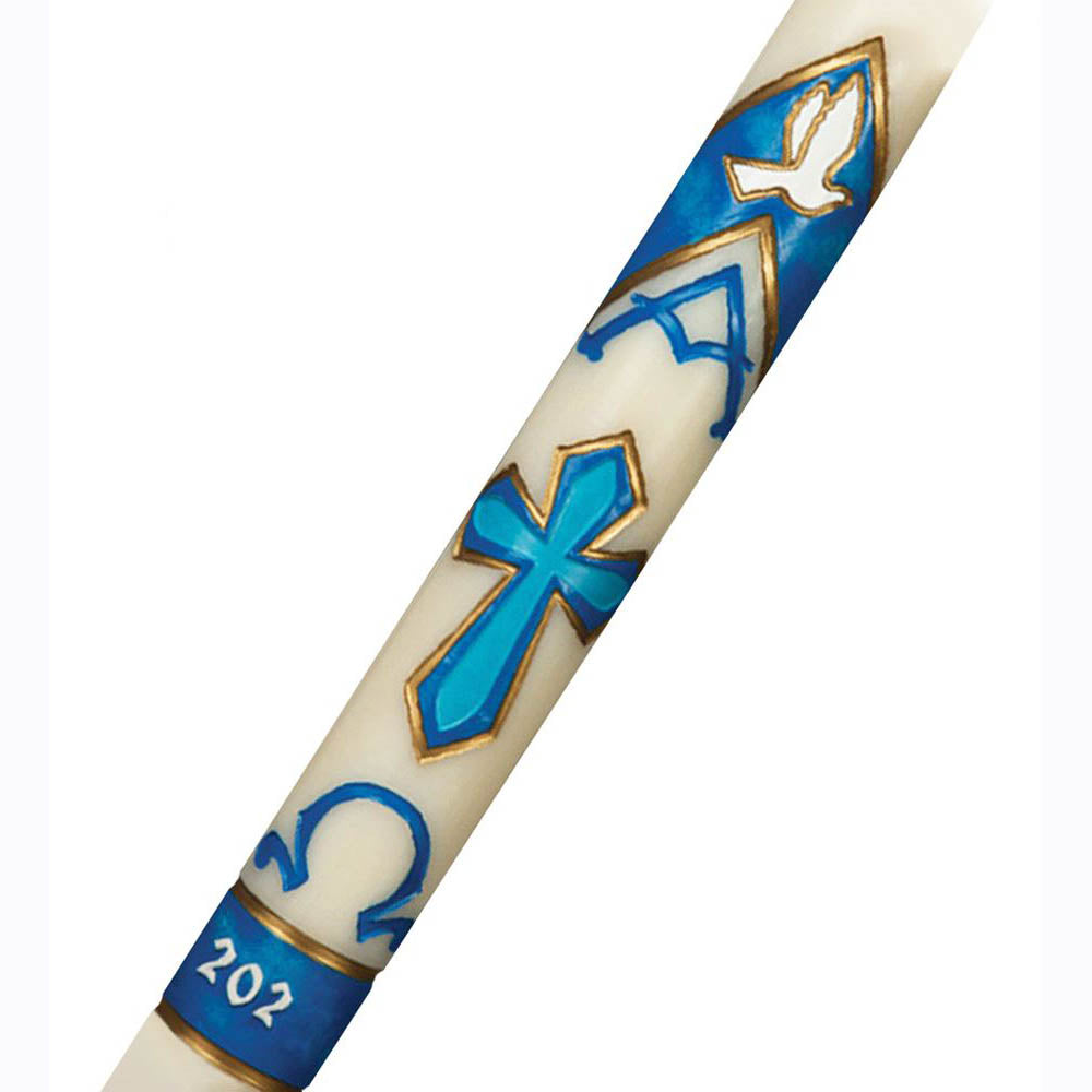 Serenity 51% Besswax Paschal Candle - All Sizes