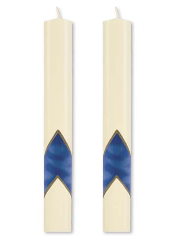 Serenity Complementing Altar Candles - All Sizes & Colors