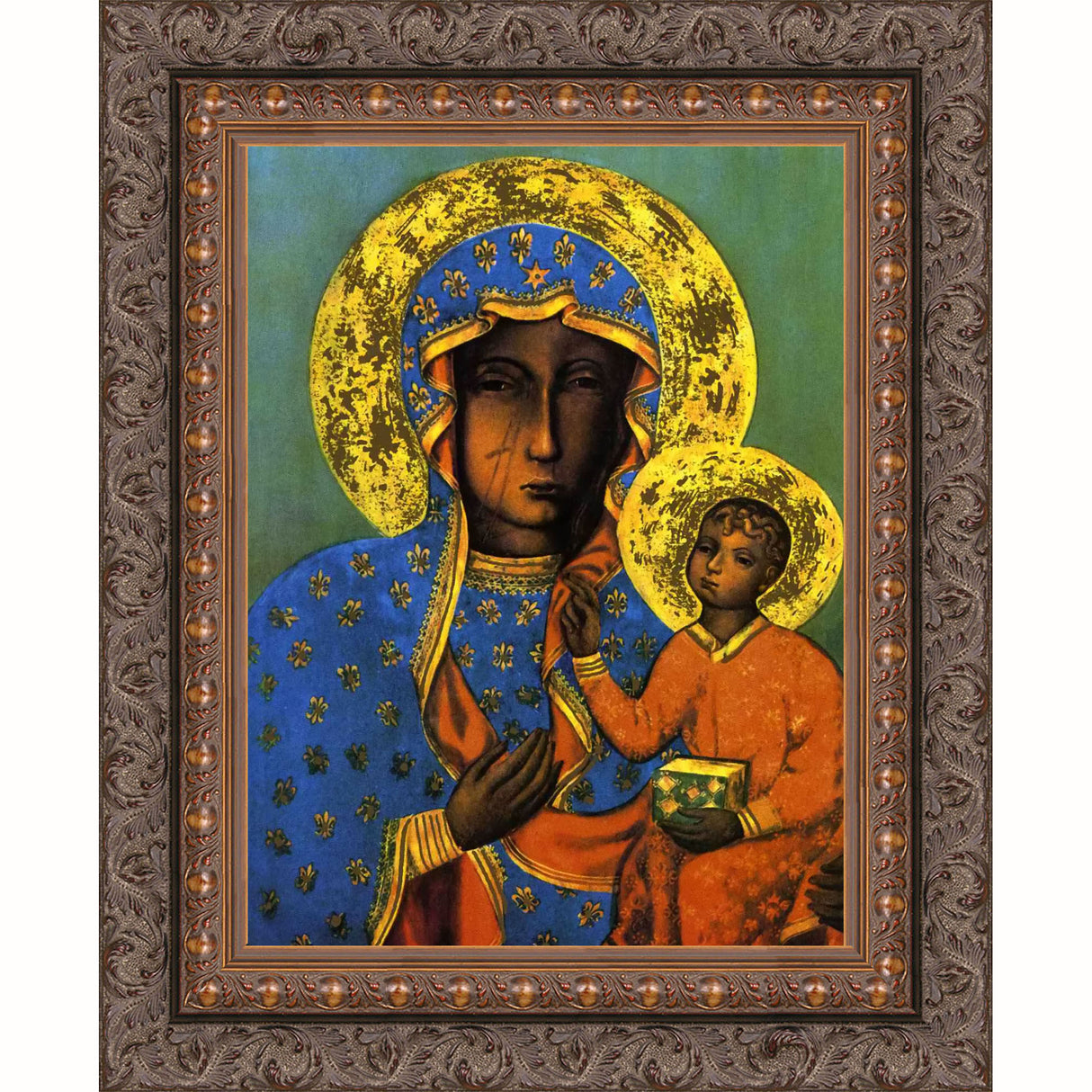 Our Lady of Cheztochowa Framed Gallery Canvas