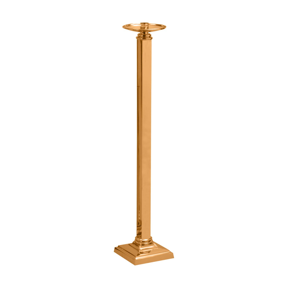 44 inch Square Base  Floor Candlestick no. 537-129