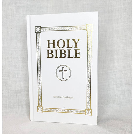 Douay Rheims White Communion Gift Bible