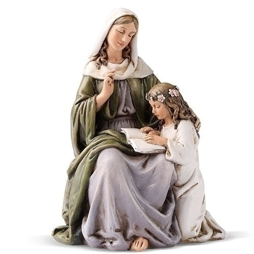 Saint Anne Statue - 4.5 inch  Joseph Studio Collection