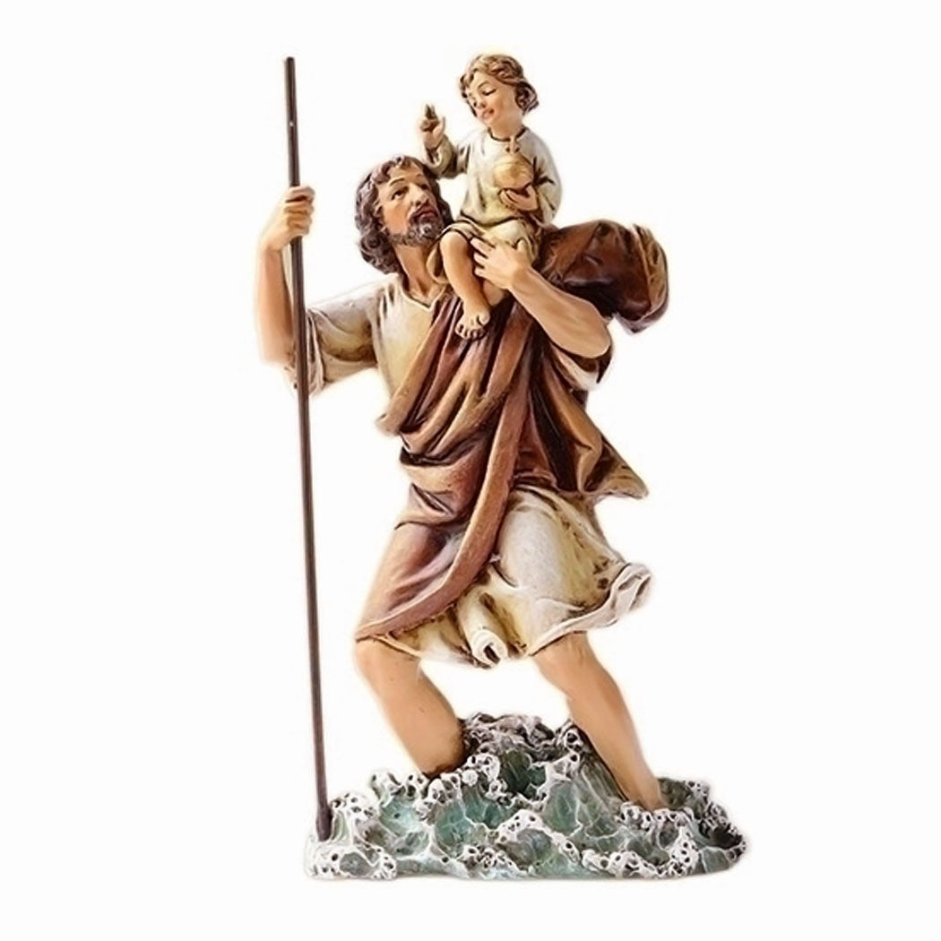 Saint Christopher Statue  6 inches tall